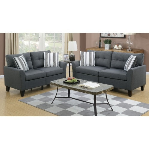 Viva Elite Urban Duo Sofa & Loveseat Set - The Future of Metropolitan Living