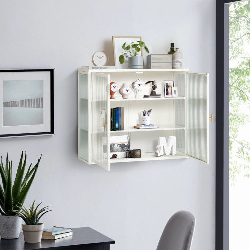 Viva Aether Two-Door Glass-Front Wall Cabinet