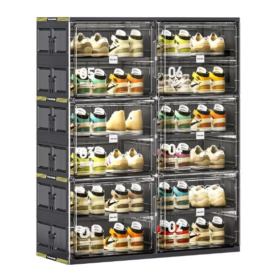 The Viva Stack 6-Layer Shoe Cabinet – Structure for the Modern Sole Collector