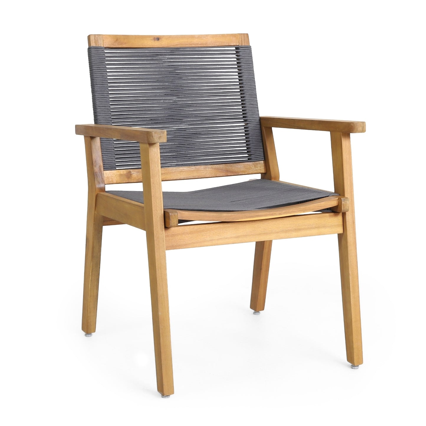 Viva Atelier McGill Gray Chenille Dining Chairs (Set of 2)