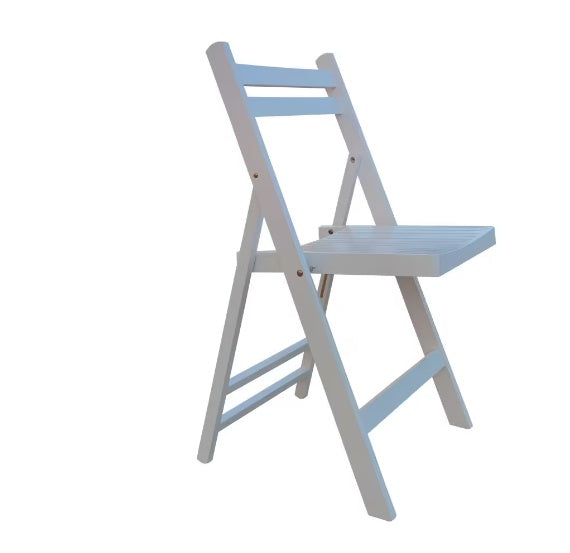Viva Solara Slatted Wood Folding Event Chairs