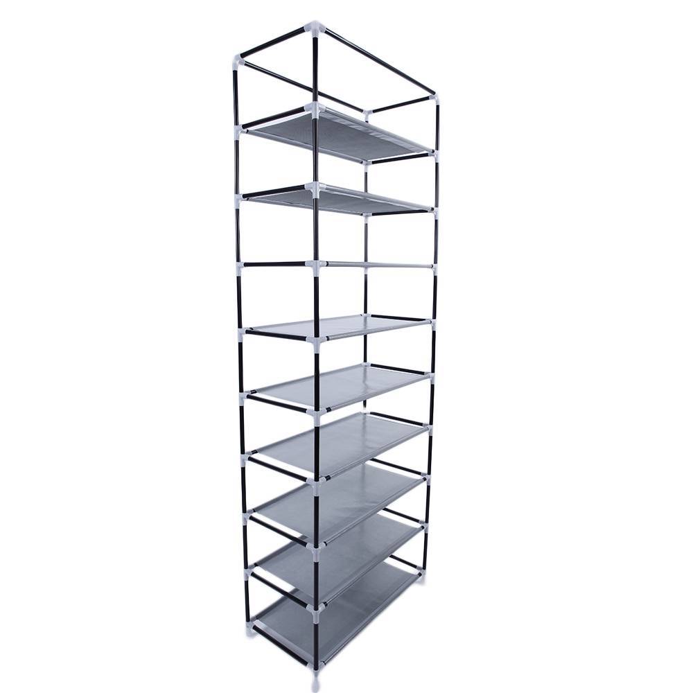 Viva Siena 9-Compartment Fabric Shoe Rack