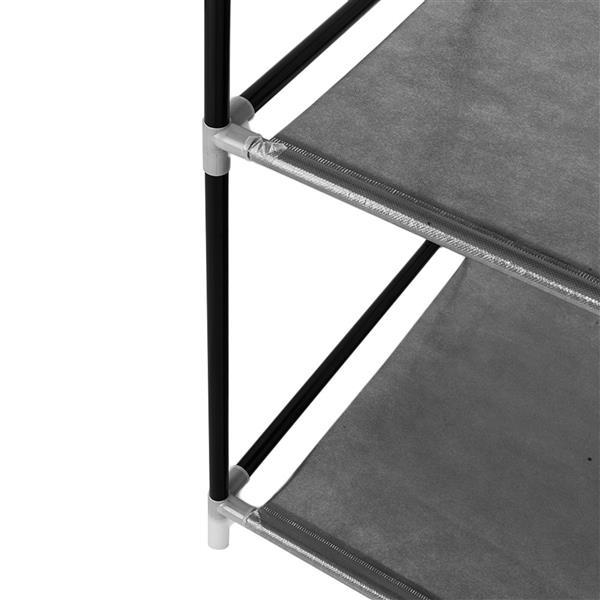 Viva Essentials Collection – 16-Tube Non-Woven Fabric Wardrobe