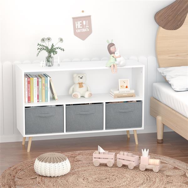 Viva Smart Living Collection: Kid’s Bookcase & Fabric Drawer Storage