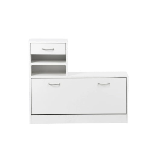 Viva Elite Entryway Command Center - Multi-Functional Cabinet with Mirror