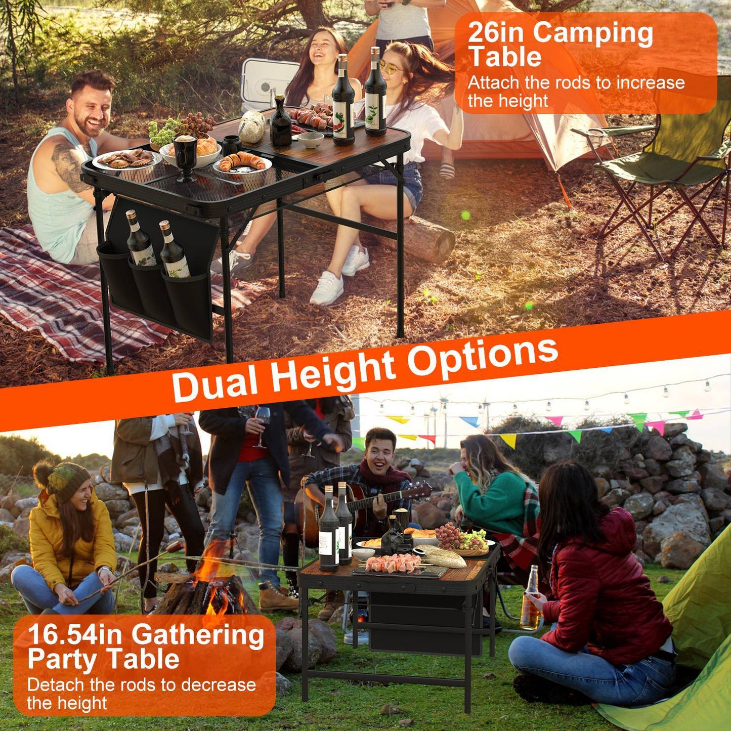 Viva Terrain Folding Table – Smart Function, Outdoor Elegance
