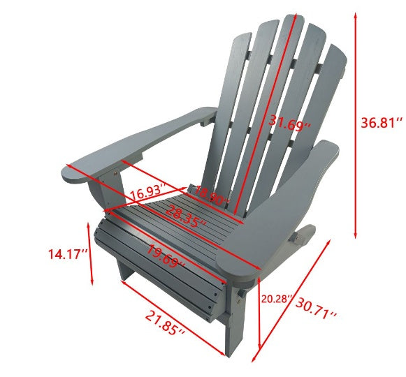 Viva Atelier Solis Solid Wood Folding Chair