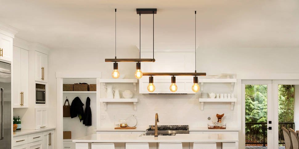 Viva Montage 5-Light Island Pendant