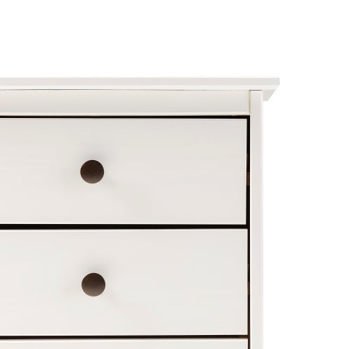 Viva Elite Classic White Nightstand - Scandinavian Minimalist Design