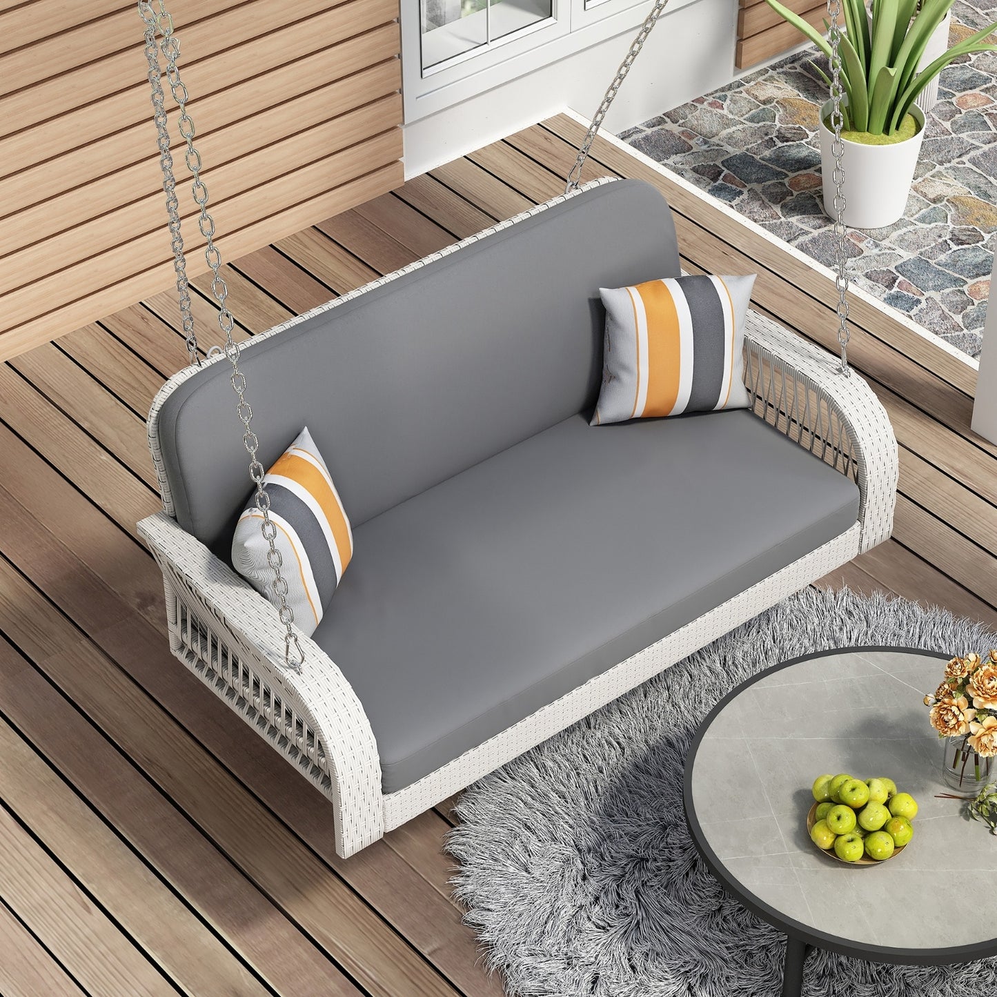 Viva Veranda Collection: The Veranda Duo Hanging Swing