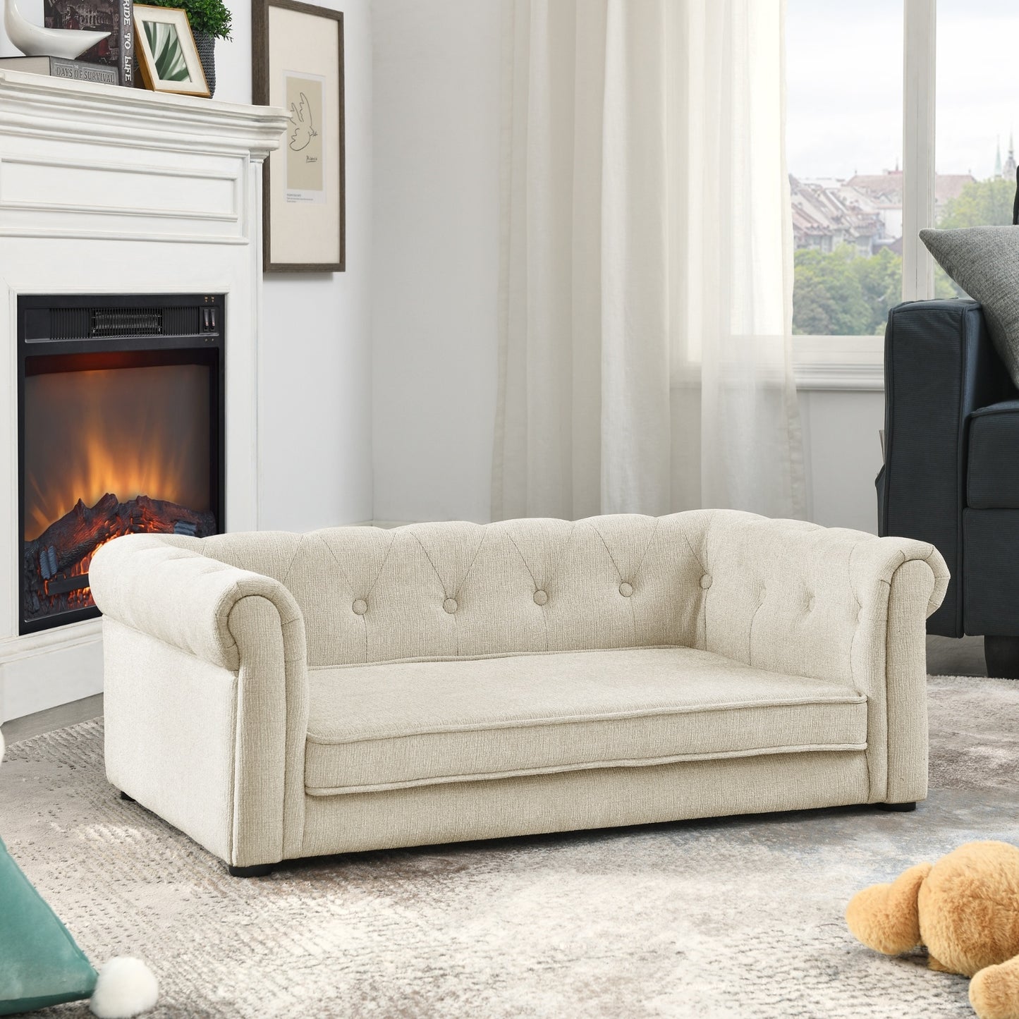Viva Canine Chic Elevated Sofa Bed