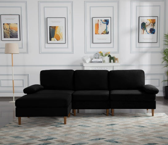 Viva Auroria 102.4" Modular Sectional Sofa – Freedom to Design Your Perfect Space