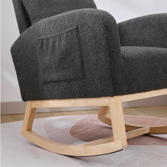 Viva Atelier Élan High Back Modern Rocking Armchair