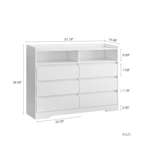 Viva Elite 6-Drawer LED Vanity Collection - The Future of Illuminated Beauty