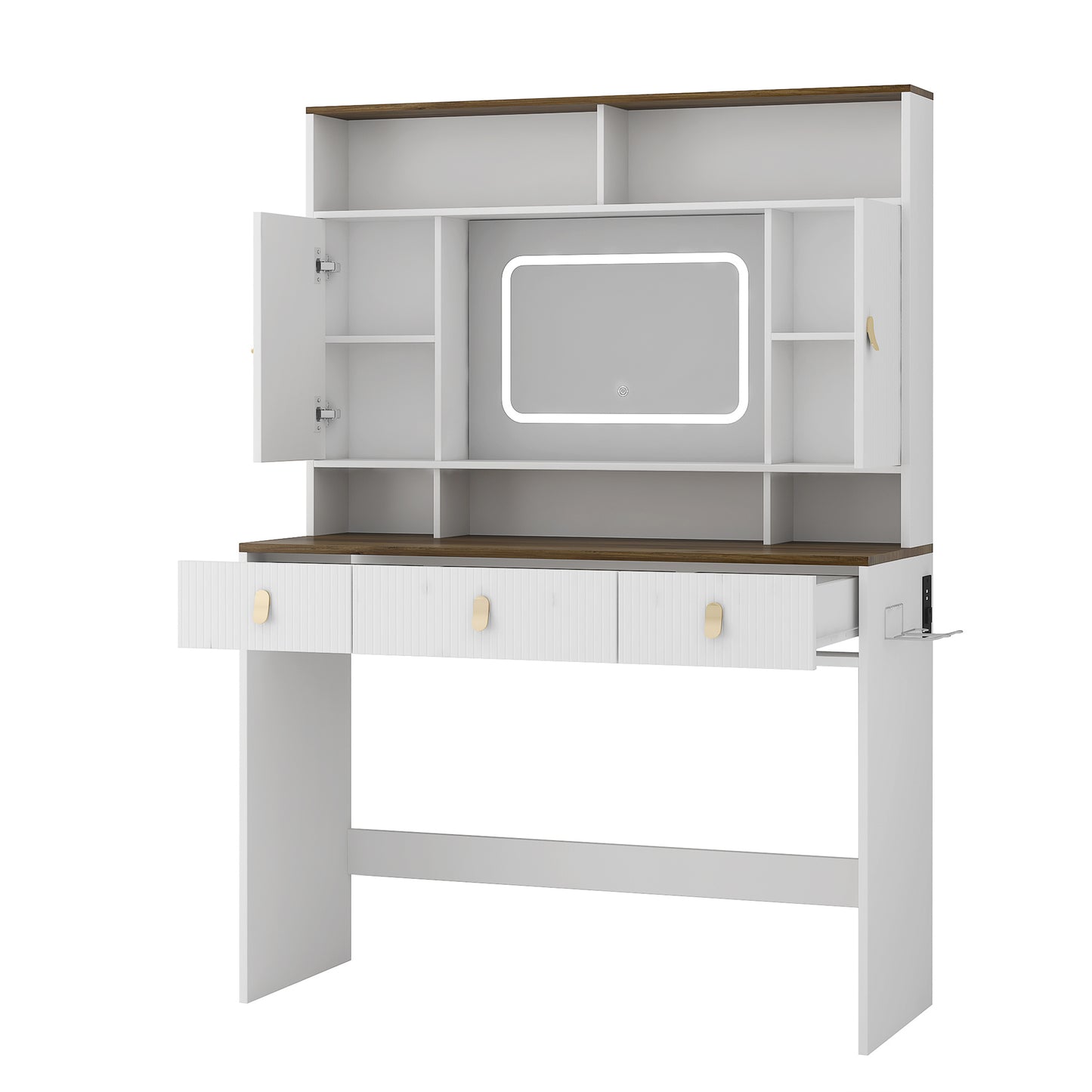 Viva Elite Margaux Farmhouse Vanity Set – The Future of Beauty Sanctuary Design
