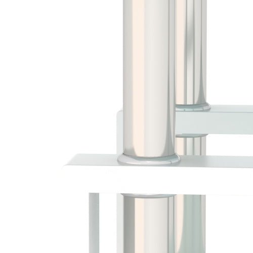 Modern Tempered Glass Tea Table - Elevate Your Living Room with Contemporary Elegance