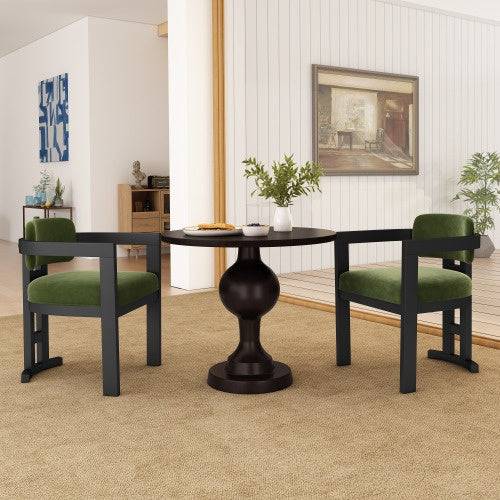 Viva Meridian Collection: The Meridian Lune Dining Chair Duo