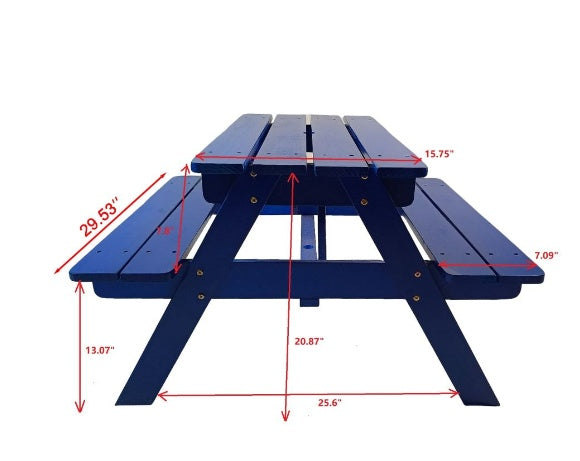 Viva Sprout Solid Wood Children’s Dining Table & Chairs Set