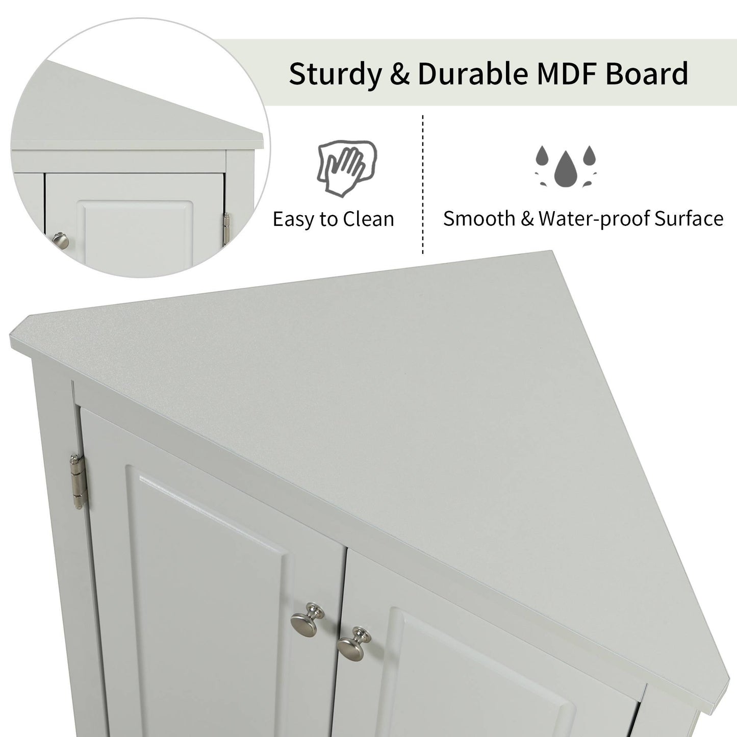 Triangle Bathroom Storage Cabinet β Space-Saving & Stylish Organization