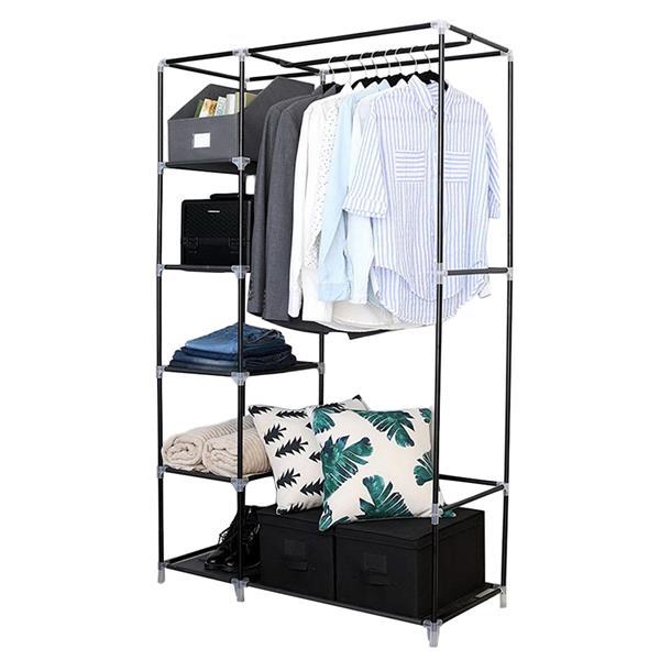 Viva Essentials Collection – 16-Tube Non-Woven Fabric Wardrobe