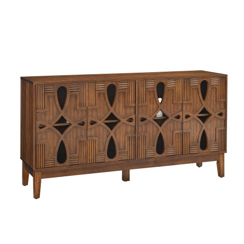 Viva Storage Series: 60.5” Mid-Century Modern Buffet Sideboard