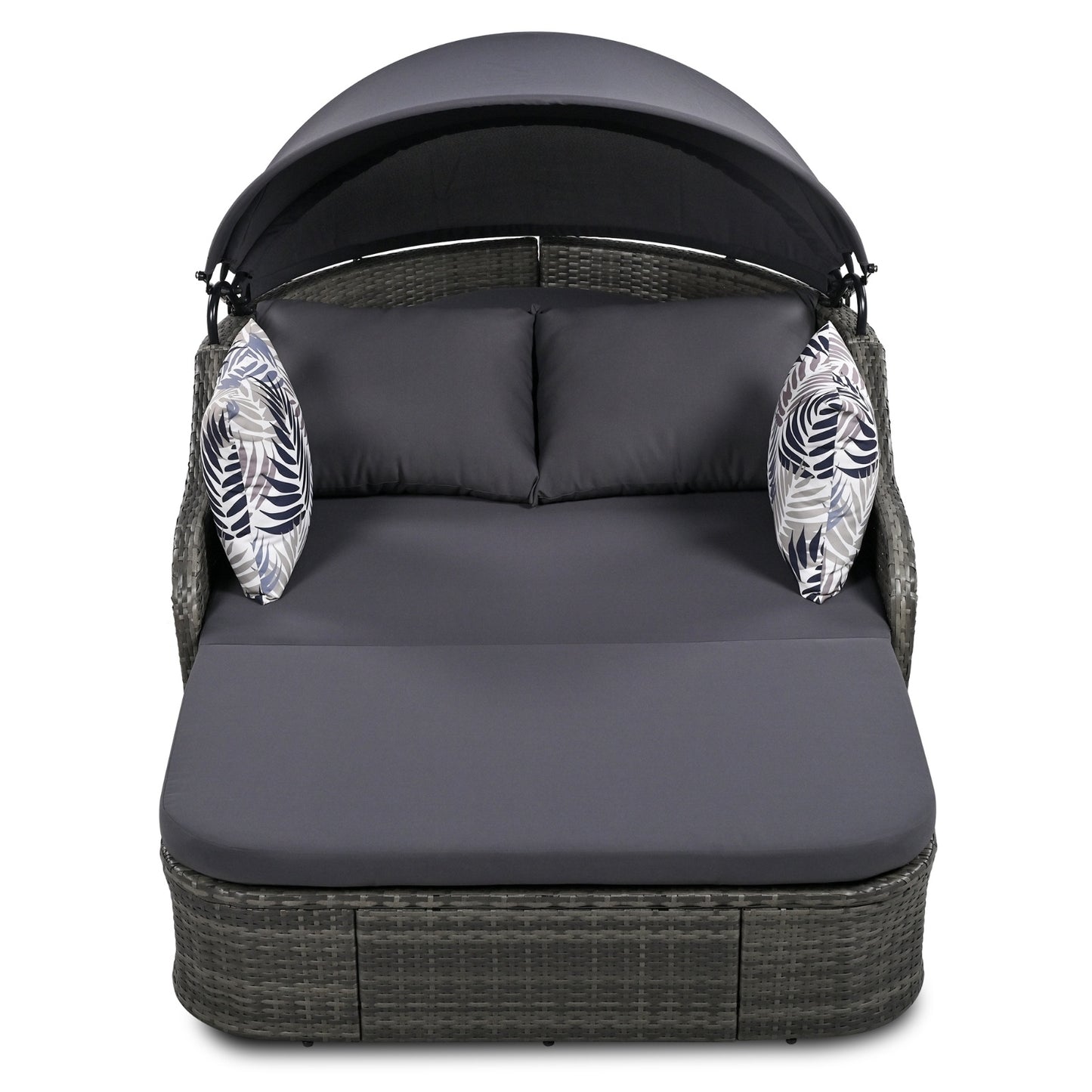 Viva Smart Living Collection: 79.9" Double Sunbed with Canopy