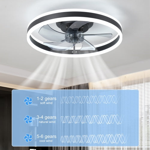 Modern Ceiling Fan with Dimmable LED Lights & Remote Control – Smart, Stylish, and Energy-Efficient