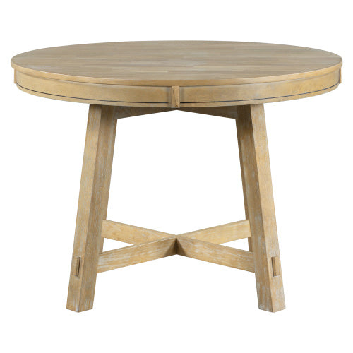 Viva Ellipse Collection: Viva Ellipse Extendable Round Dining Table