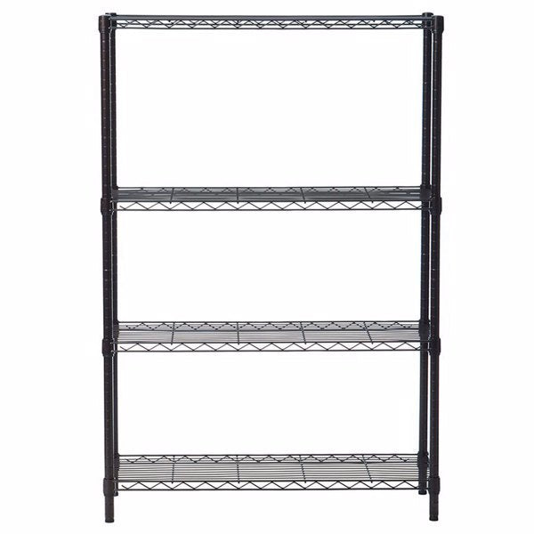 Viva Noir Collection: Viva Noir Static Four-Layer Metal Storage Rack