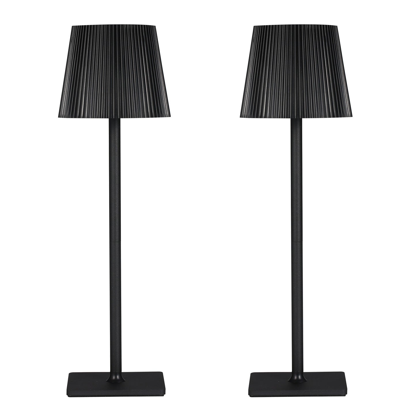 Modern LED Table Lamp Set - Touch Control & Dimmable Night Light for Elegant Home Decor