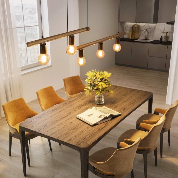 Viva Montage 5-Light Island Pendant
