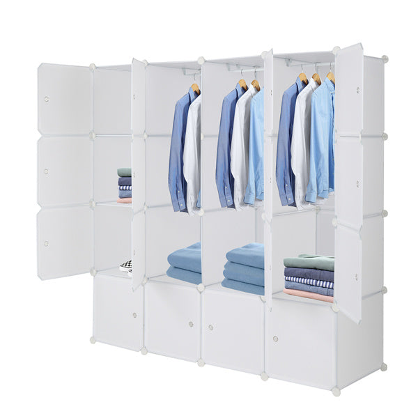 Viva Flex 16-Cube Modular Wardrobe – Storage, Sculpted to Fit Your Life