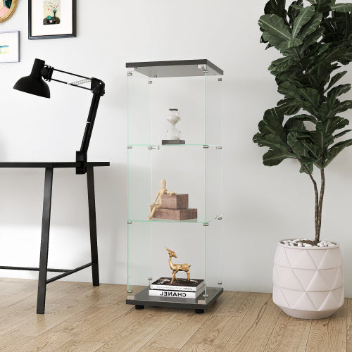 Viva Louvre Collection: The Louvre Noir Glass Display Cabinet