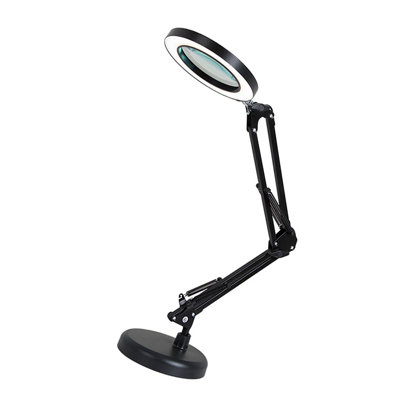 Premium LED Magnifying Glass Lamp β Adjustable Brightness, Foldable, USB-Powered