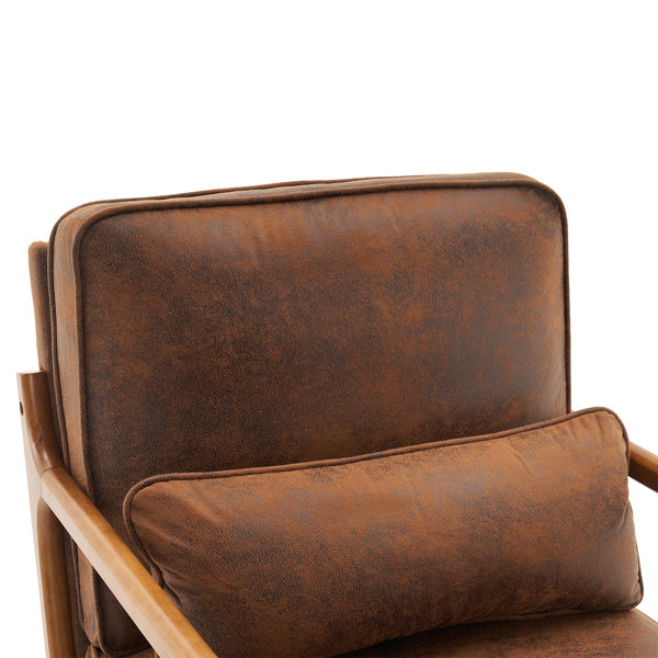 Viva Solène Armrest Orange Lounge Chair