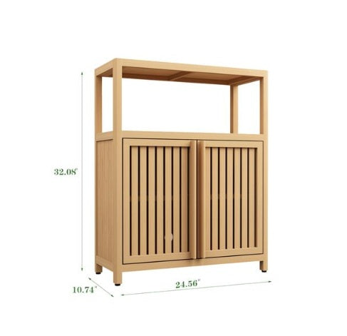 Viva Verdure Bamboo Storage Cabinet