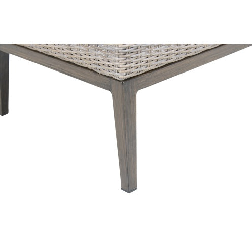 Viva Atelier Marina Light Brown Wicker Patio Armchair