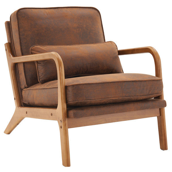 Viva Solène Armrest Orange Lounge Chair