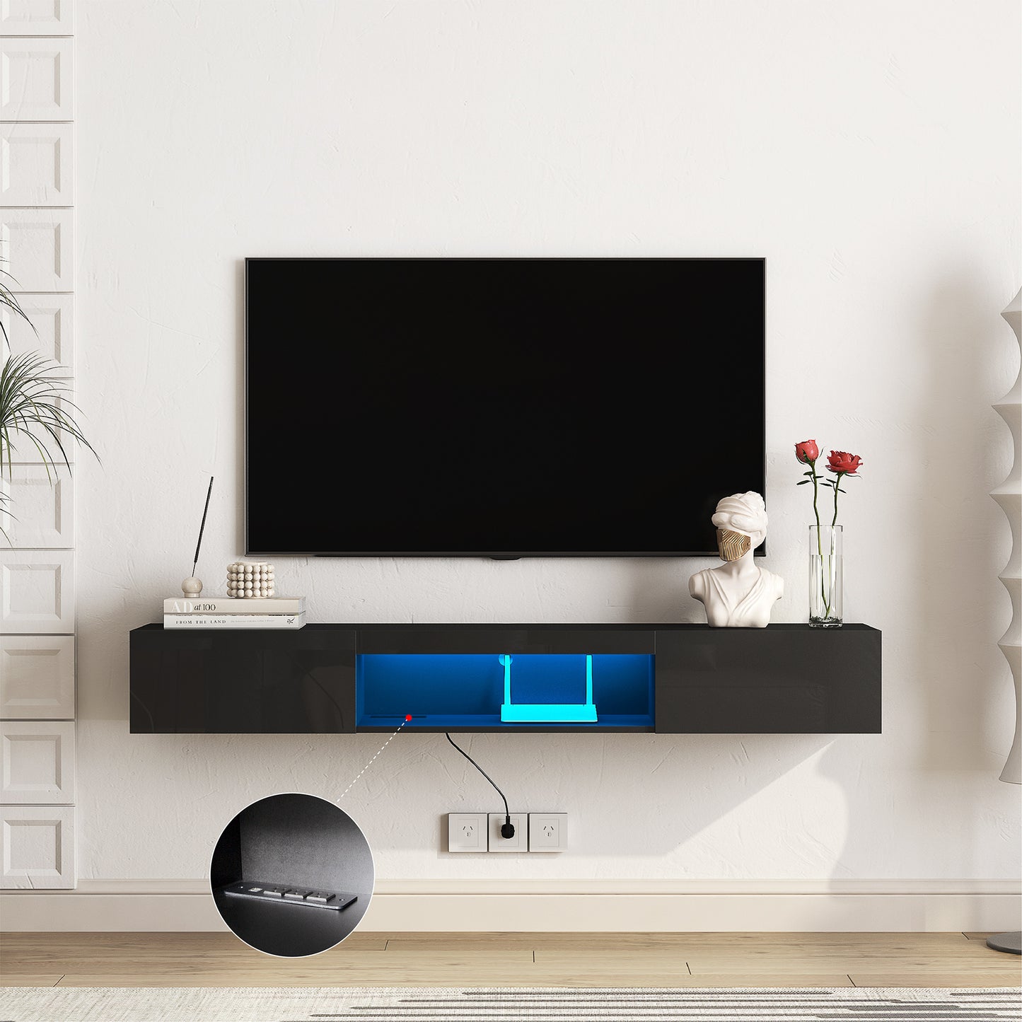 Viva Nebula Floating LED TV Stand