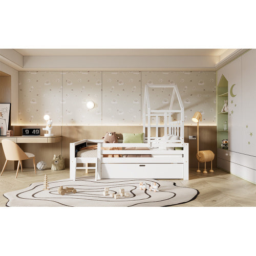 Viva Dreamscape Collection: The Skyloft Full-Size House Bed