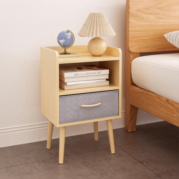 Viva Smart Living Collection: Fabric Drawer Bedside Table