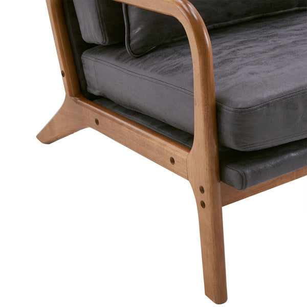 Viva Atelier Collection: The Beaumont Oak Armrest Indoor Lounge Chair