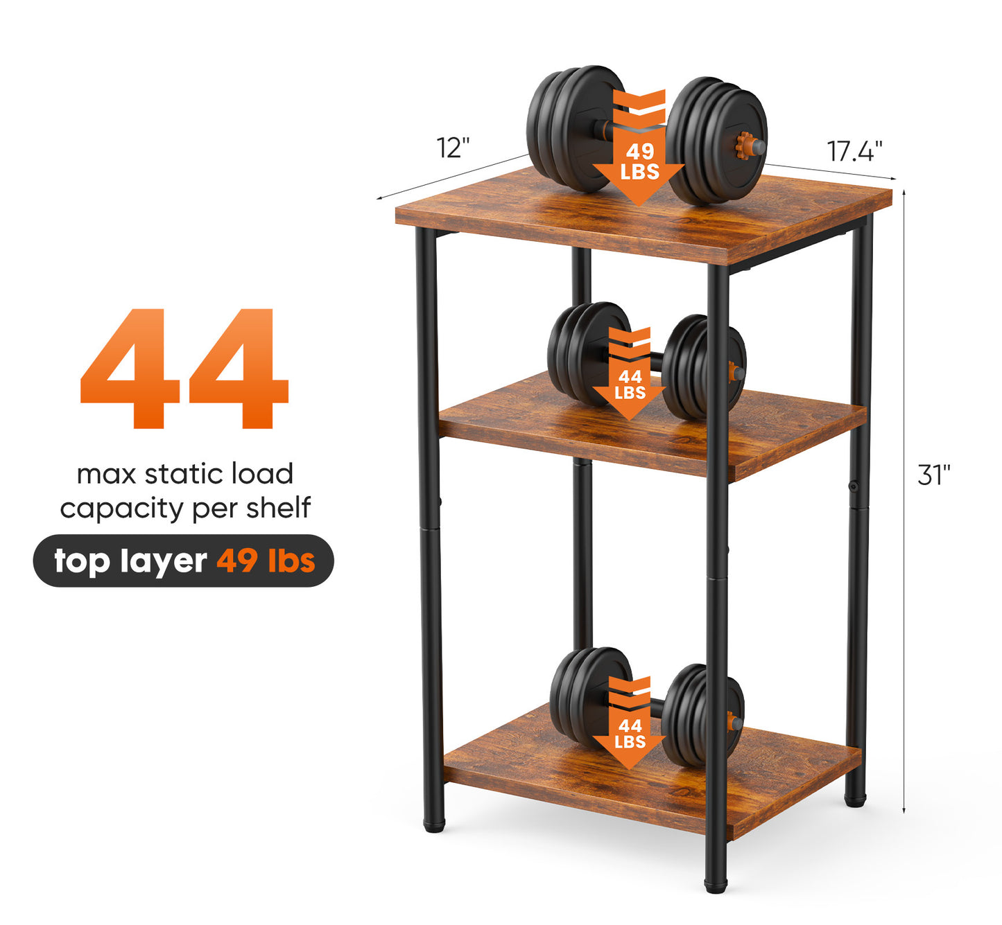 Viva Smart Adjustable 3‑Level Coffee Table