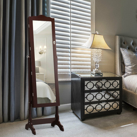 Viva Elite Illuminated Jewelry Armoire with Mirror – The Future of Luxury Storage Architecture
