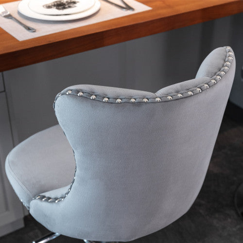 Viva Elite Adjustable Velvet Bar Stools Set – The Future of Elevated Dining