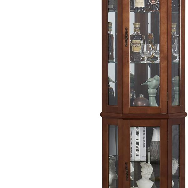 Viva Aurora Corner Curio Cabinet