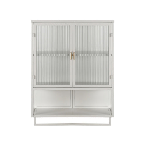 Viva Smart Storage Collection: Modern Double Door Wall Cabinet