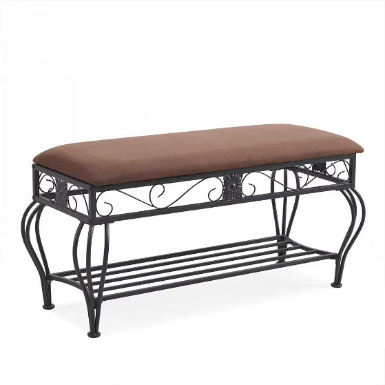 Viva Belvedere Multifunctional Upholstered Shoe Rack Bench