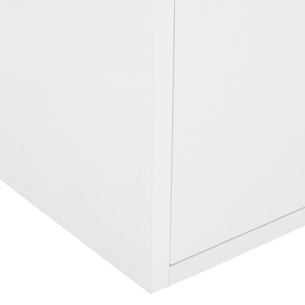 24-Inch Floating Wall-Mounted Bathroom Vanity with White Ceramic Sink & Drawer Storage | Sleek & Modern Design
