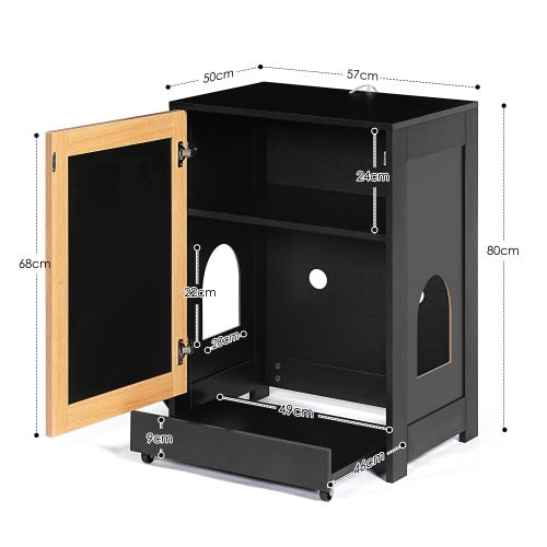 Viva Whisper Hidden Cat Litter Box Enclosure